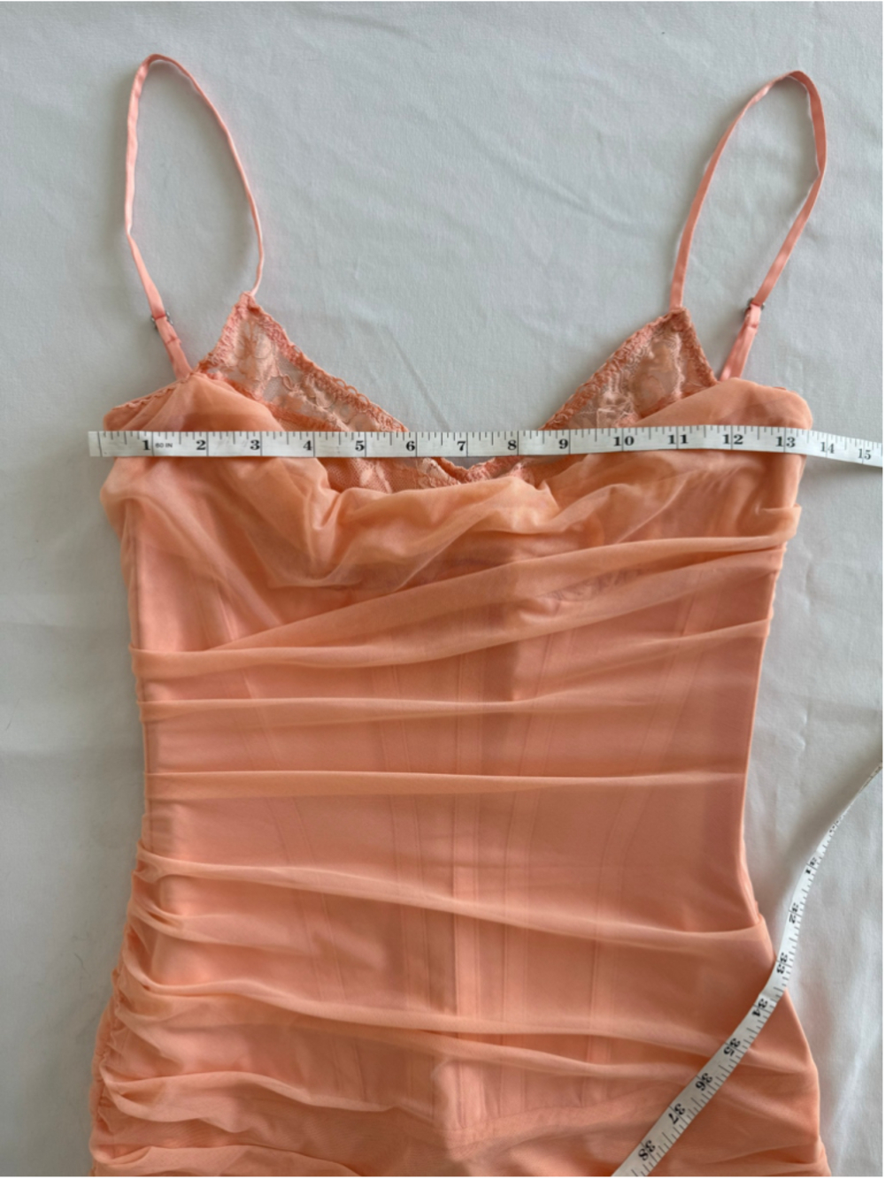 House of CB Juno Sorbet Corset Mini Dress Size S Tall - Picture 13 of 14